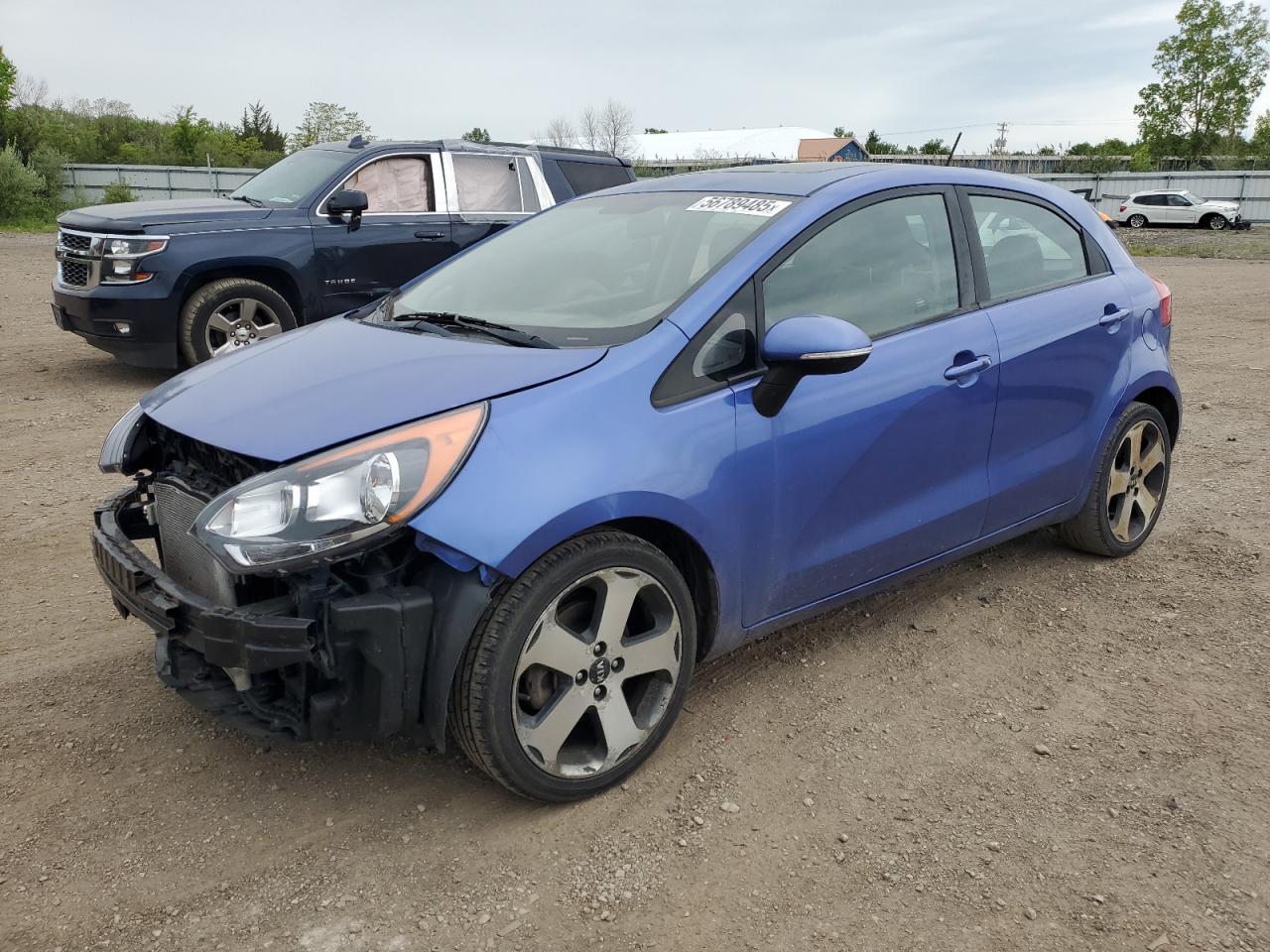 2012 Kia Rio Ex en Venta en Columbia Station, OH - Front End
