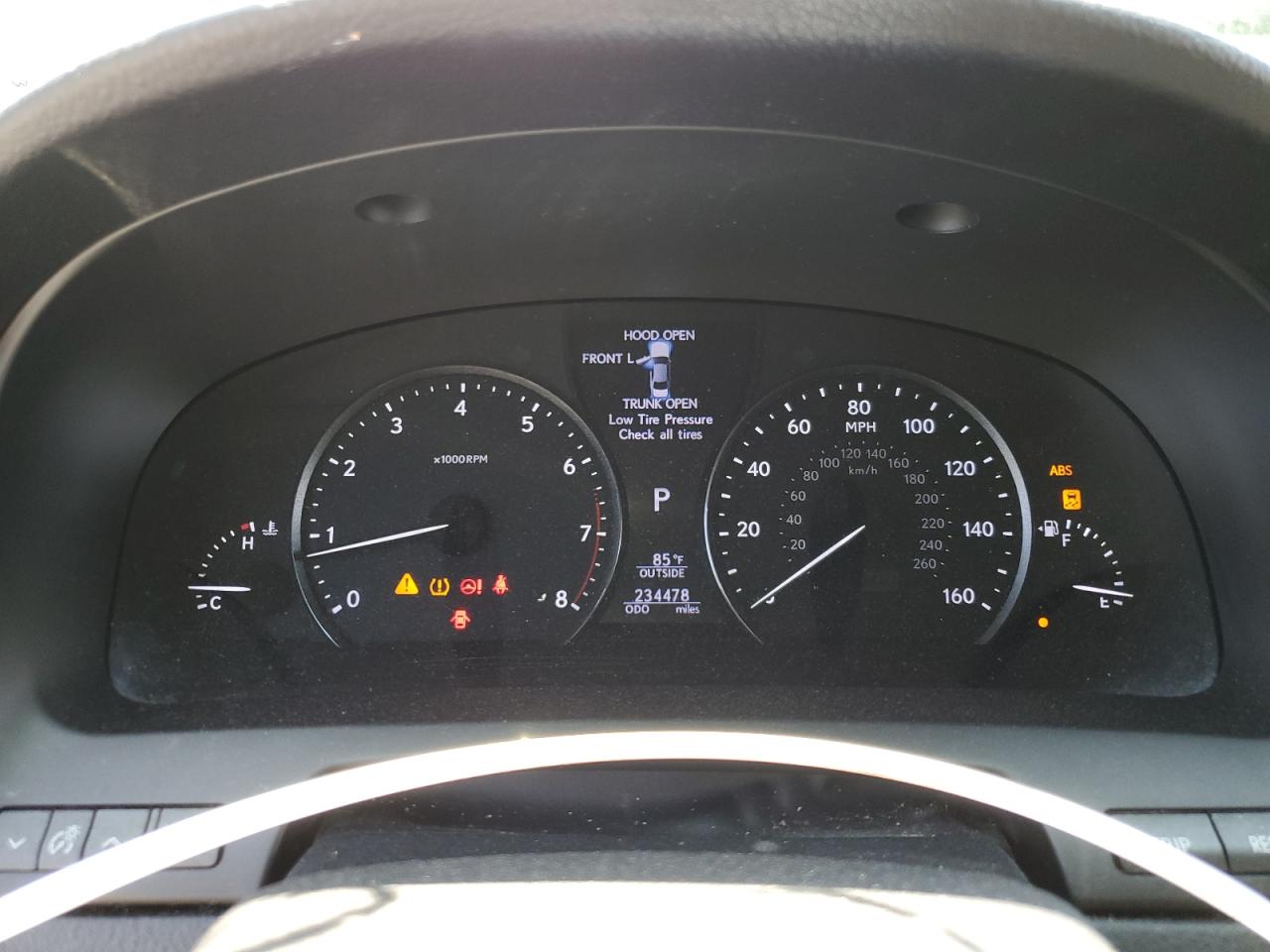 2013 Lexus Ls 460 VIN: JTHBL5EF9D5113902 Lot: 58020065