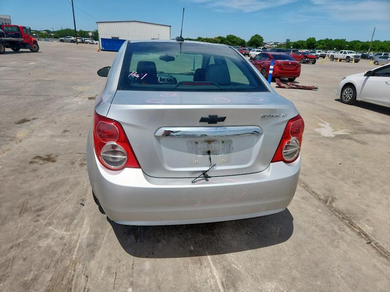  CHEVROLET SONIC 2015 Silver