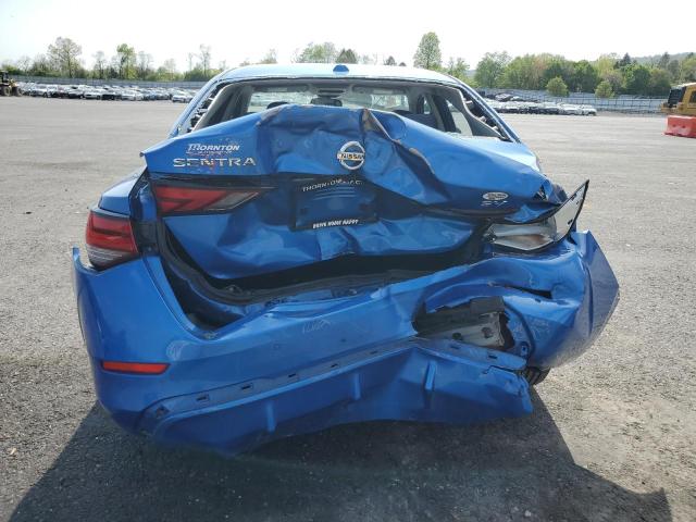  NISSAN SENTRA 2021 Синий