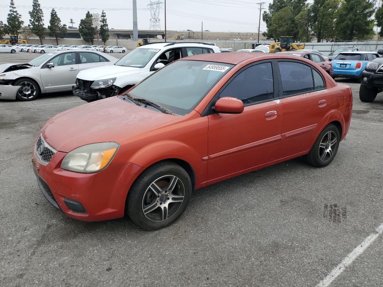 2011 Kia Rio Base en Venta en Rancho Cucamonga, CA - Minor Dent/Scratches