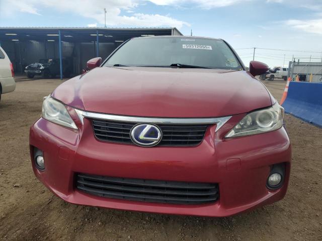 Hatchbacks LEXUS CT 200 2012 Czerwony