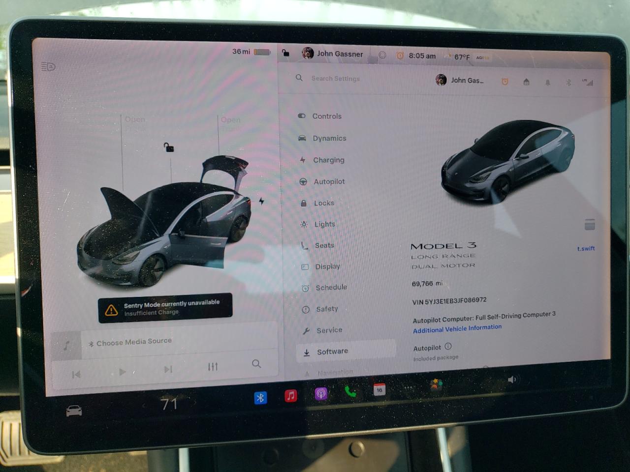 2018 Tesla Model 3 VIN: 5YJ3E1EB3JF086972 Lot: 56290245