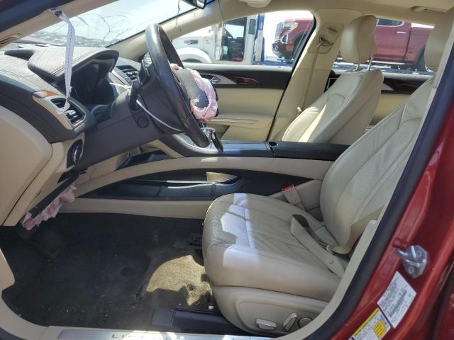 Sedans LINCOLN MKZ 2015 Red