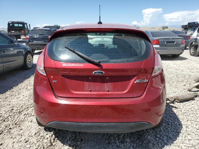 Hatchbacks FORD FIESTA 2016 Red