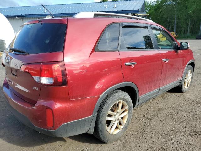 Parquets KIA SORENTO 2015 Czerwony