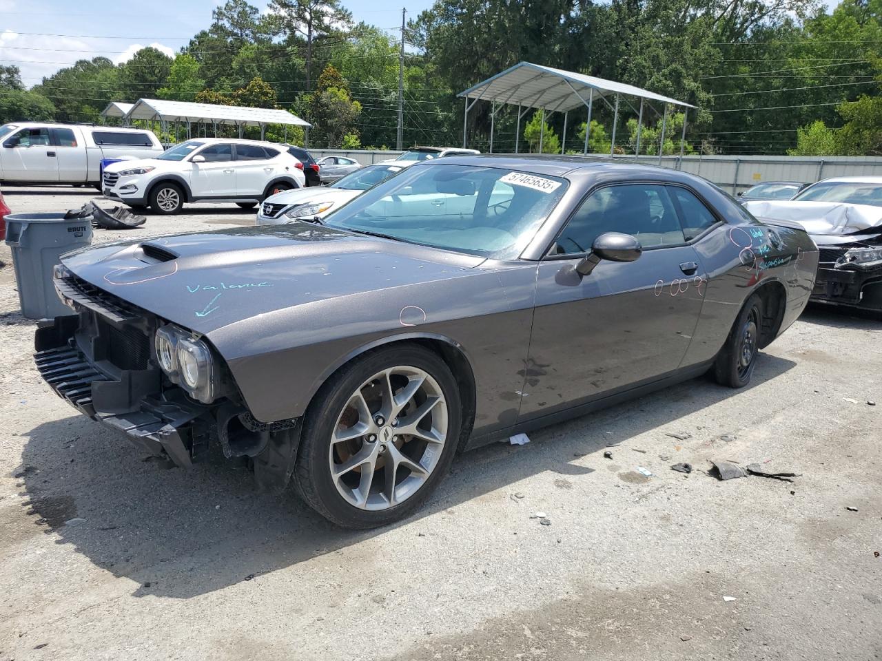 2022 Dodge Challenger Gt იყიდება Savannah-ში, GA - Front End