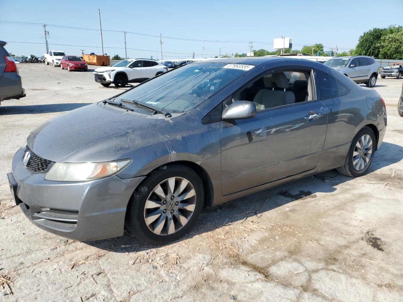 2010 Honda Civic Ex zu verkaufen in Oklahoma City, OK - Water/Flood