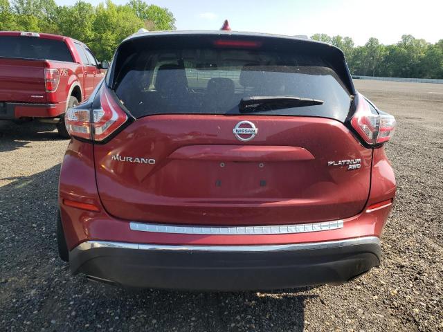  NISSAN MURANO 2017 Burgundy