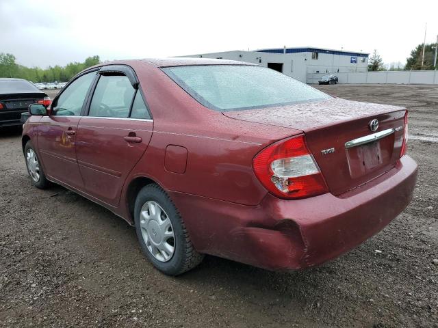 2002 TOYOTA CAMRY LE  