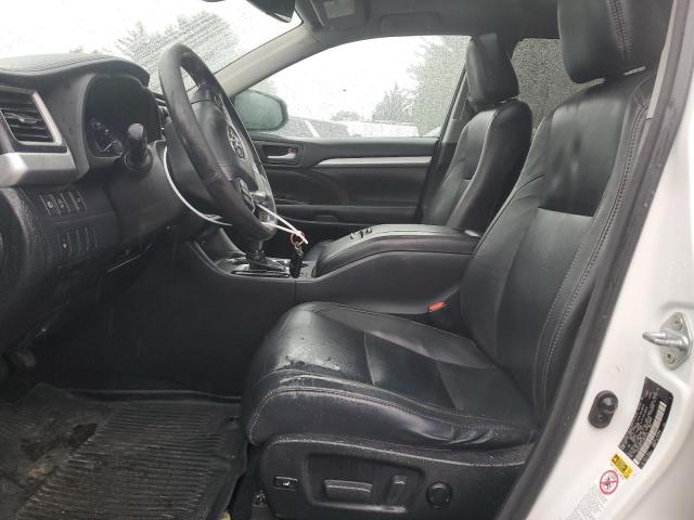  TOYOTA HIGHLANDER 2018 Biały