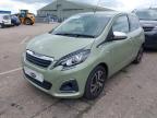 2020 PEUGEOT 108 COLLEC for sale at Copart NEWBURY