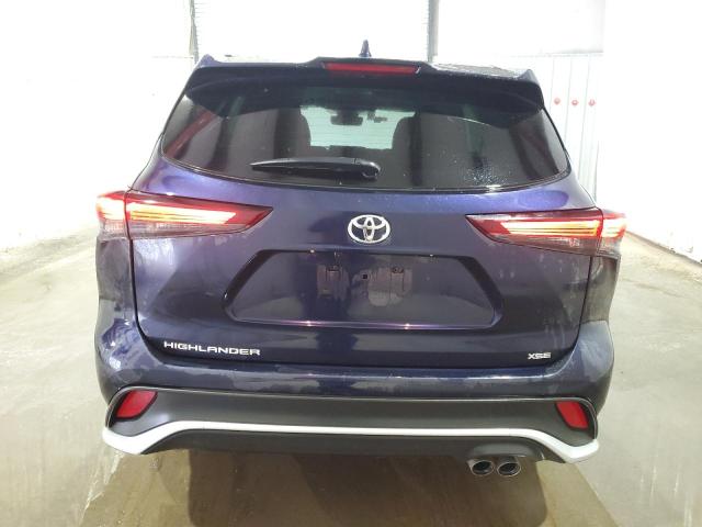 TOYOTA HIGHLANDER 2024 Granatowy