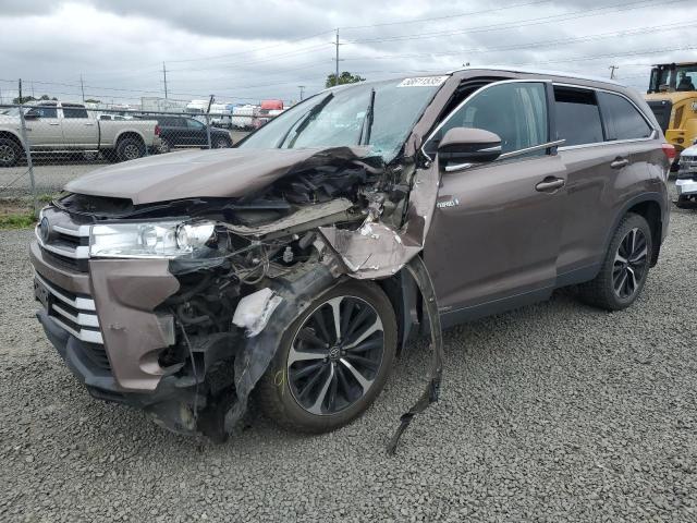  TOYOTA HIGHLANDER 2019 Коричневый
