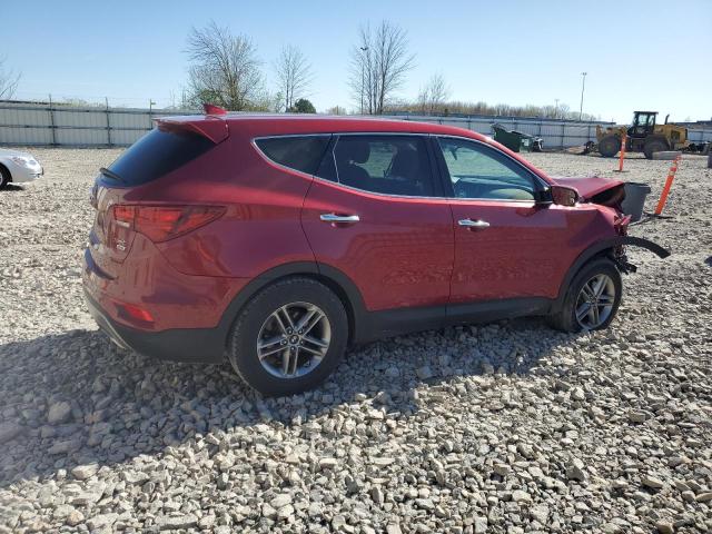 Parquets HYUNDAI SANTA FE 2017 Czerwony