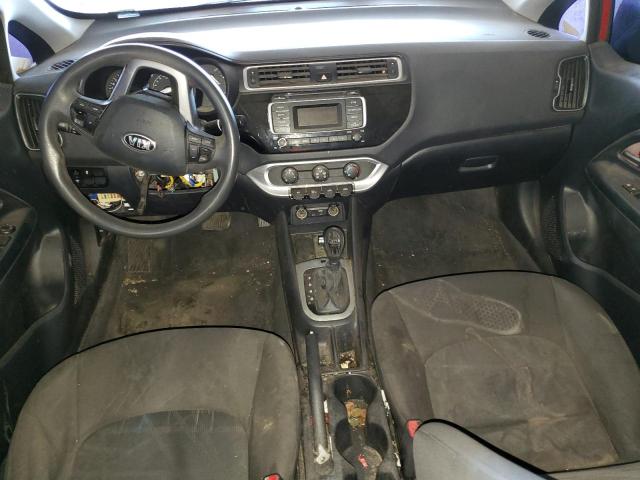 Sedans KIA RIO 2017 Red
