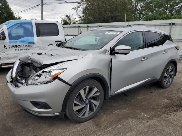  NISSAN MURANO 2017 Серебристый