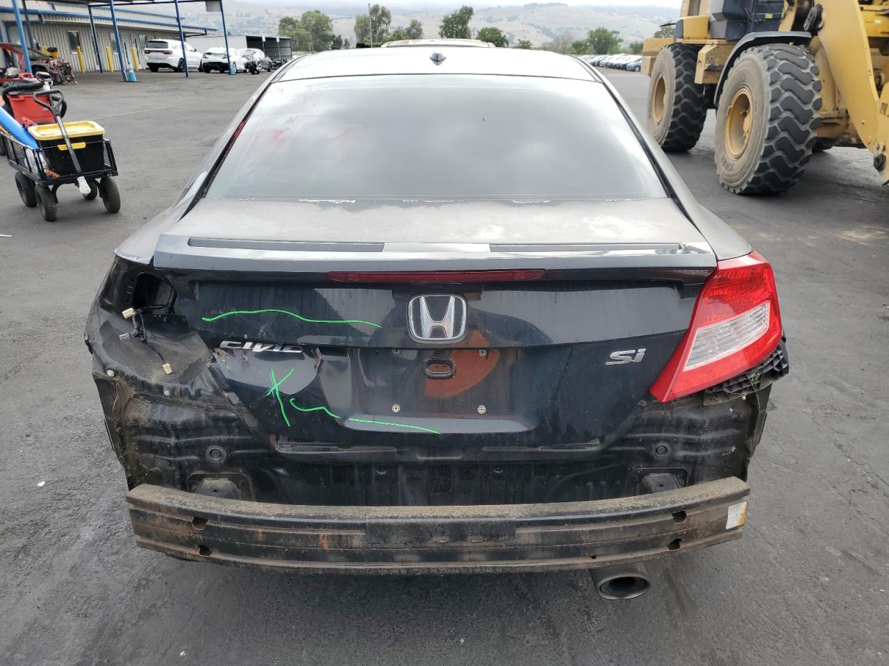 2012 Honda Civic Si VIN: 2HGFG4A58CH702415 Lot: 55348675