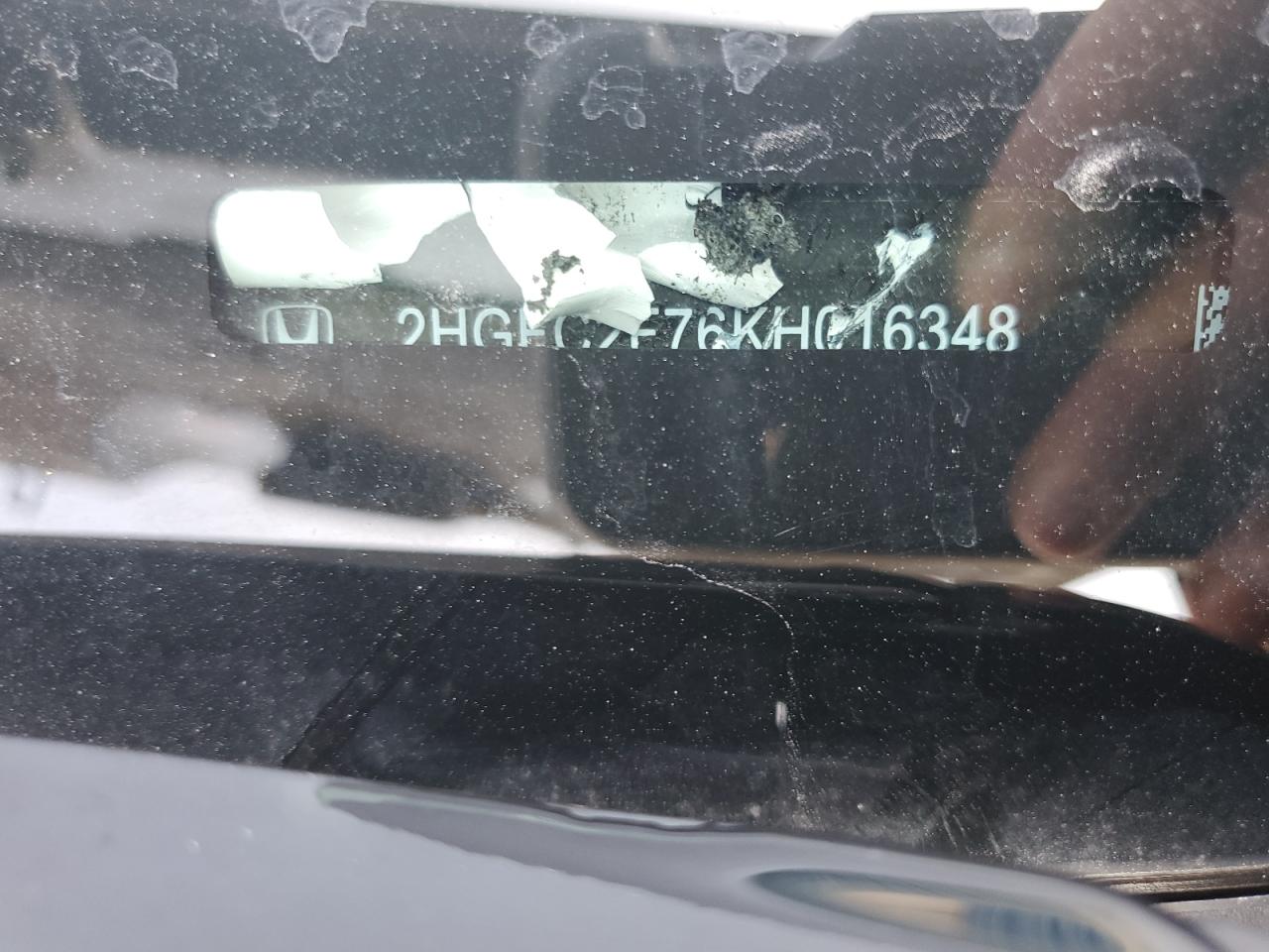 2019 Honda Civic Ex VIN: 2HGFC2F76KH016348 Lot: 56727565