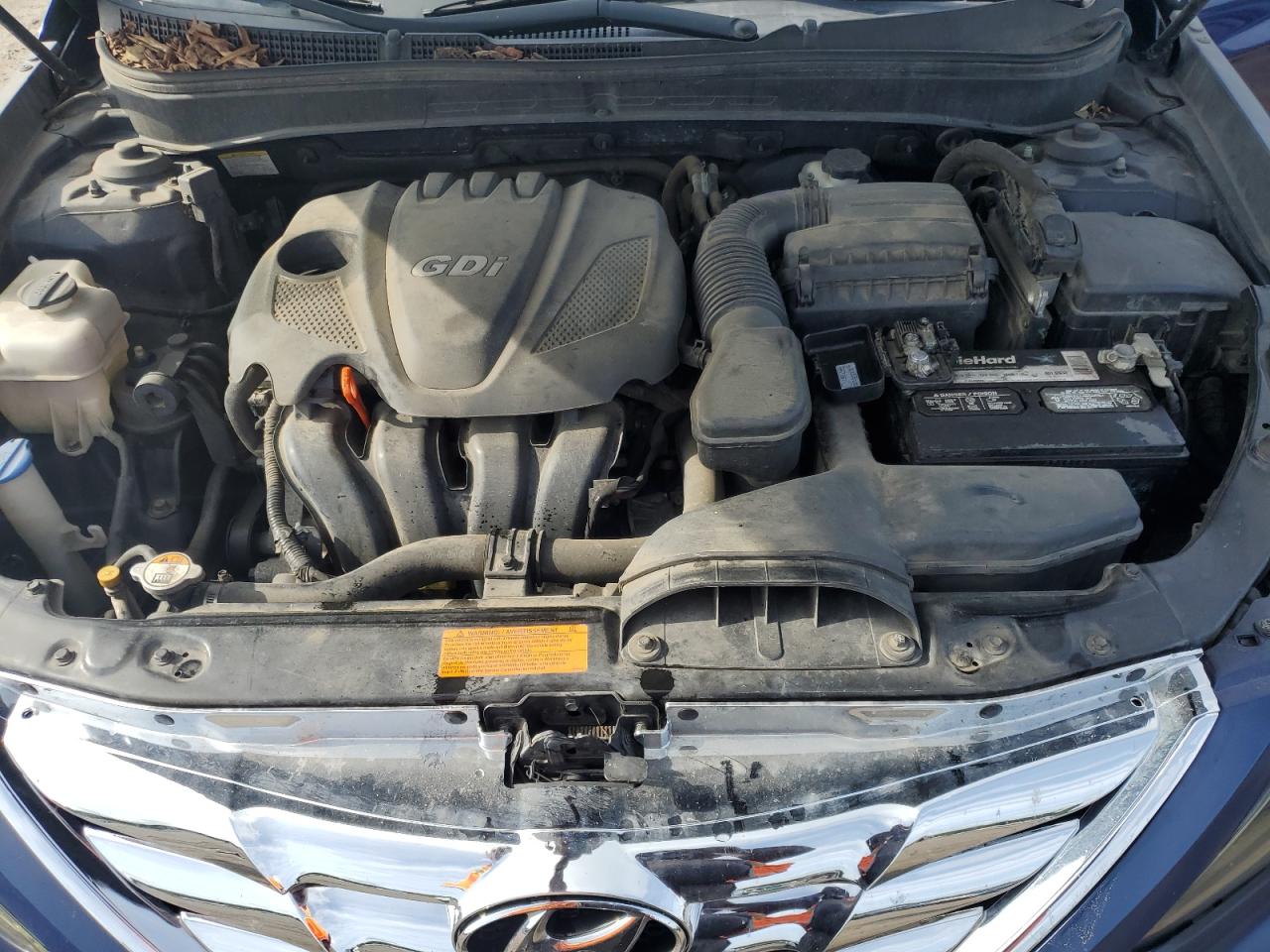 2013 Hyundai Sonata Gls VIN: 5NPEB4AC2DH596429 Lot: 81614565