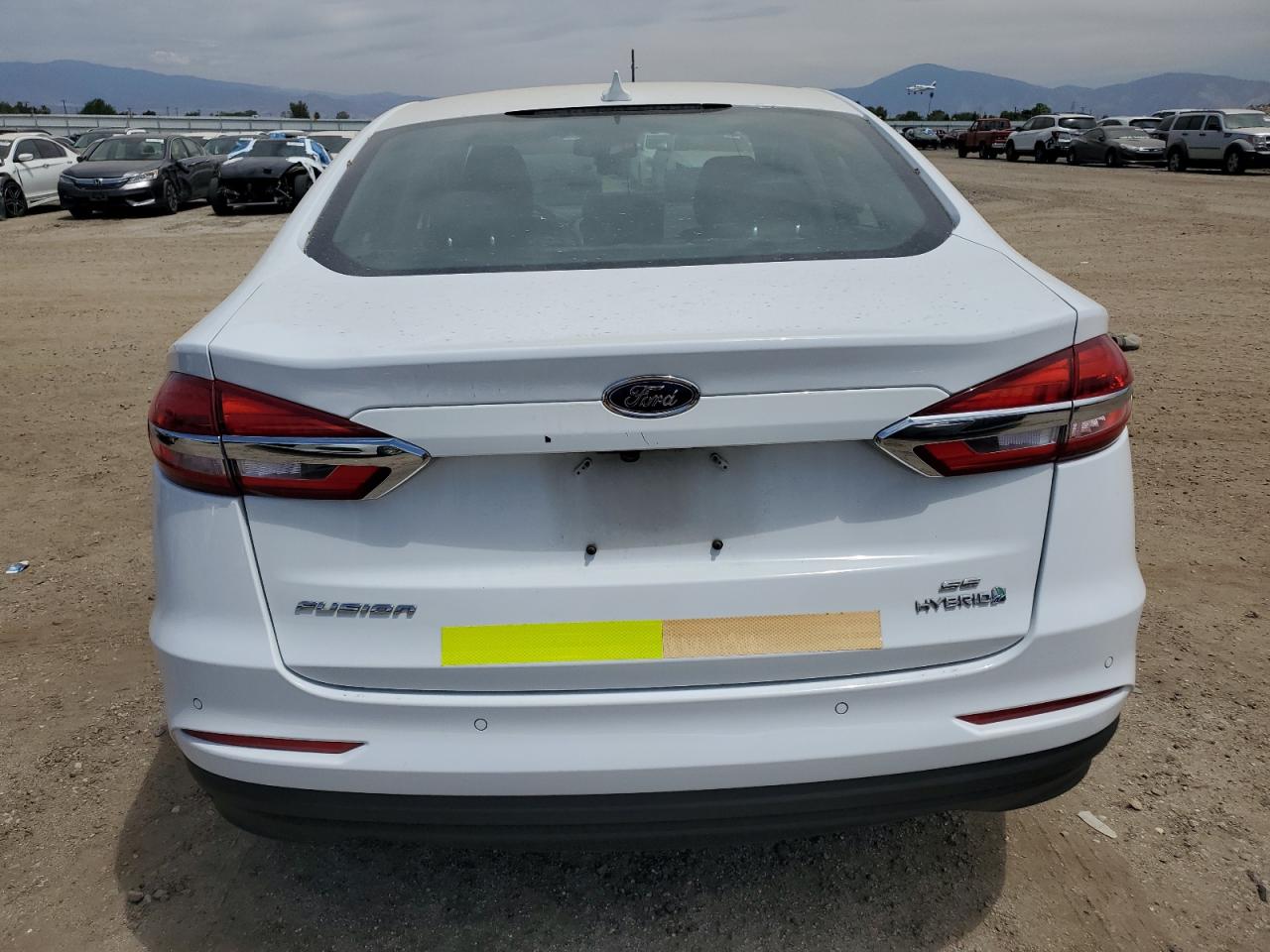 2019 Ford Fusion Se VIN: 3FA6P0LUXKR285125 Lot: 54032685