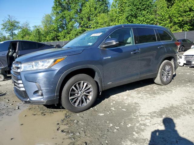  TOYOTA HIGHLANDER 2019 Синий