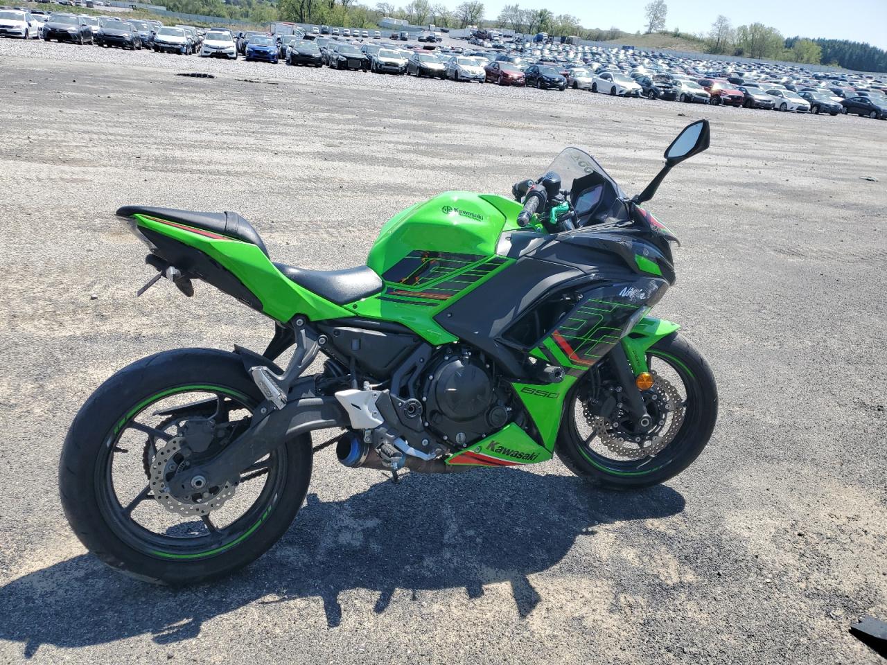 2023 Kawasaki Ex650 P de vânzare în Mcfarland, WI - All Over