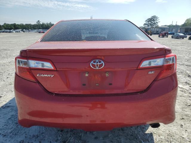 Sedans TOYOTA CAMRY 2014 Red
