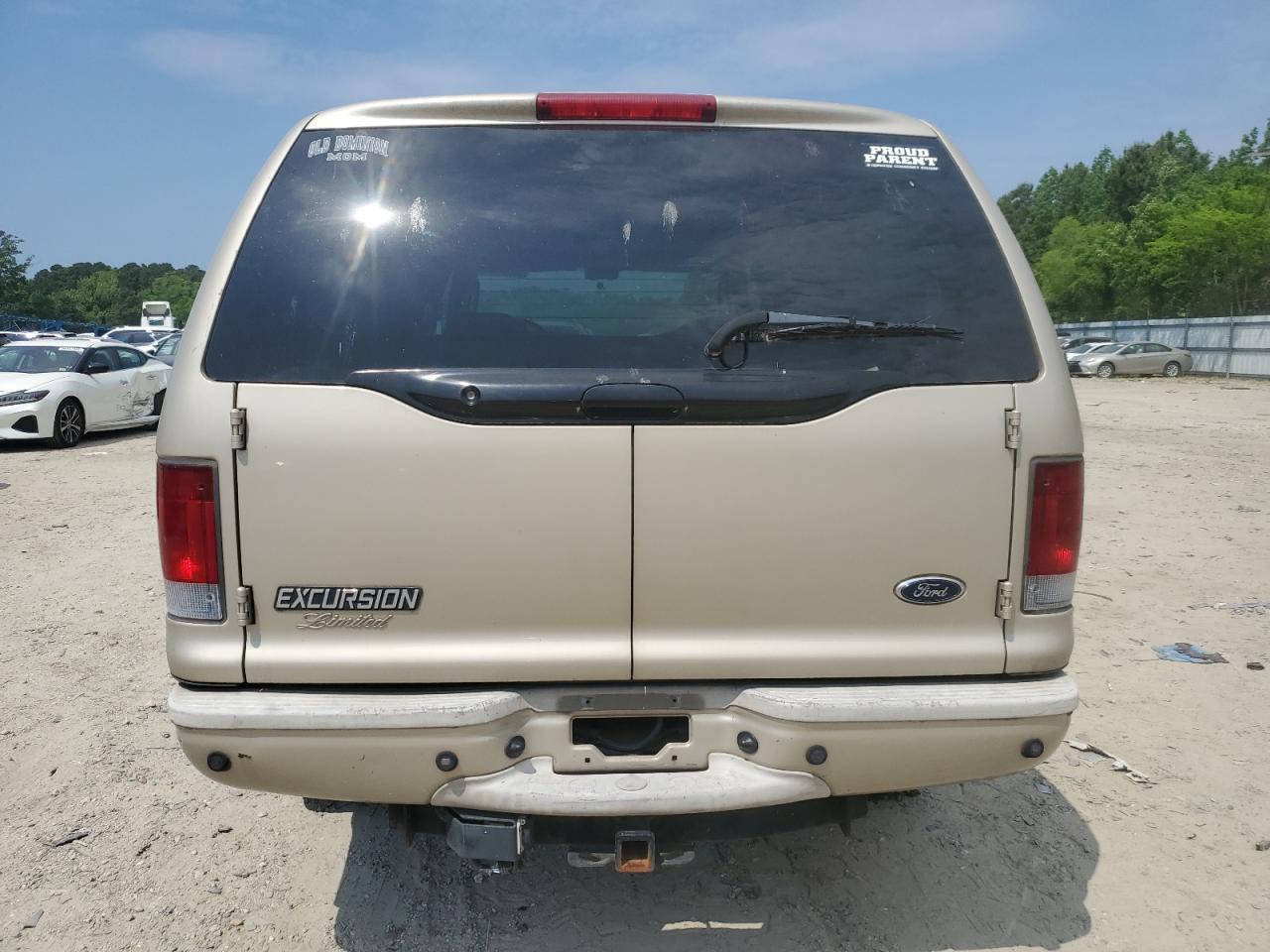 2004 Ford Excursion Limited VIN: 1FMNU43S44ED91995 Lot: 55255795