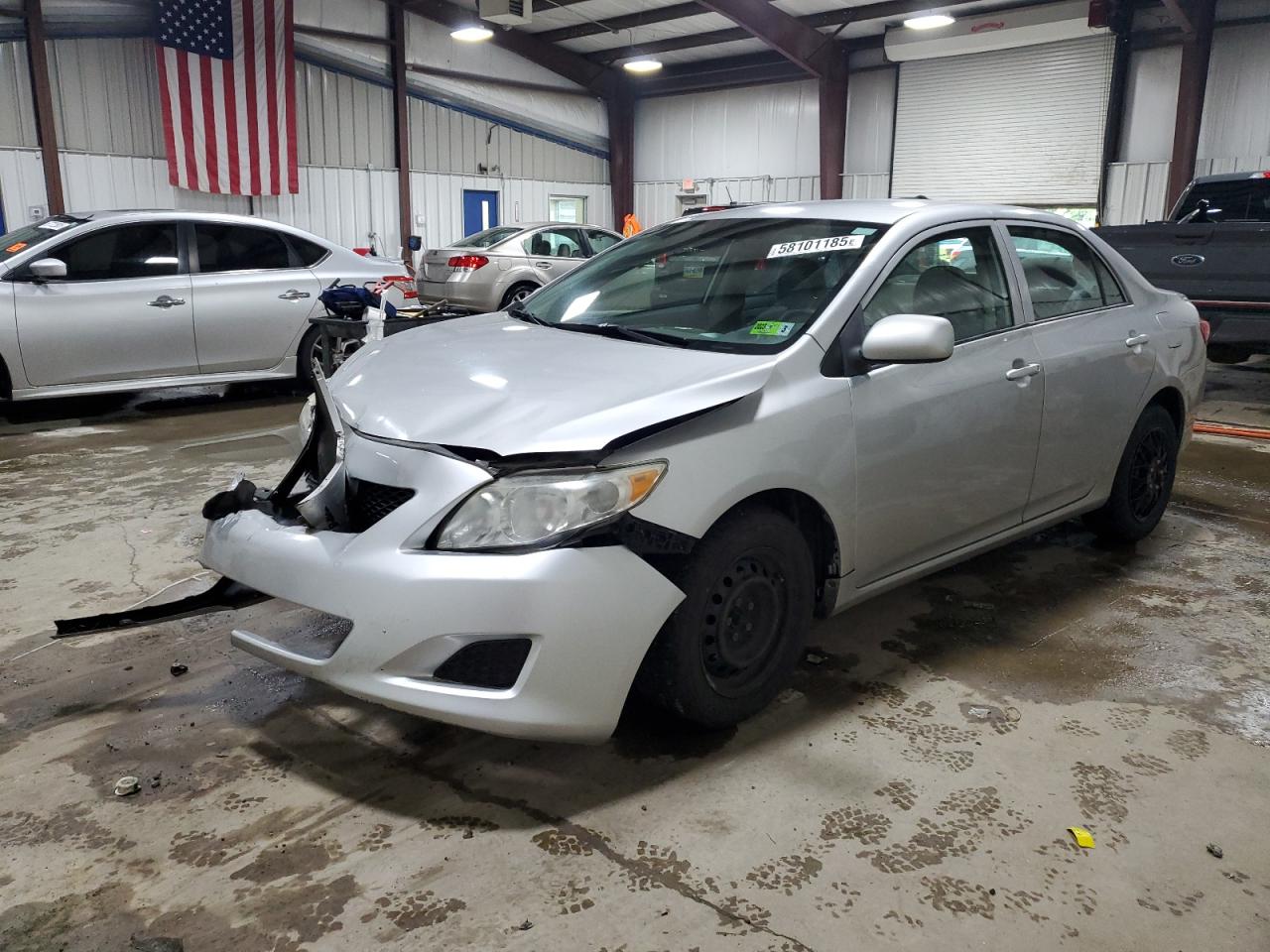 2009 Toyota Corolla Base на продаже в West Mifflin, PA - Front End