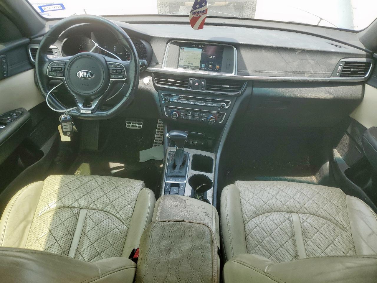 2016 Kia Optima Sxl VIN: 5XXGV4L25GG091621 Lot: 57302875