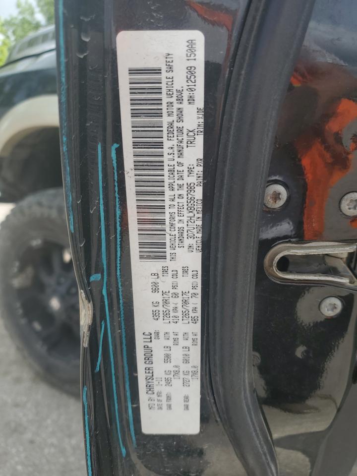 2011 Dodge Ram 2500 VIN: 3D7UT2HLXBG567985 Lot: 56720835