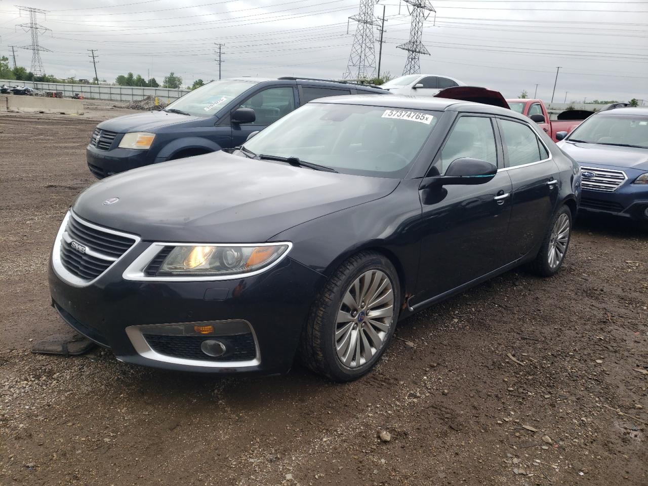 2010 Saab 9-5 Aero للبيع في Elgin، IL - Front End