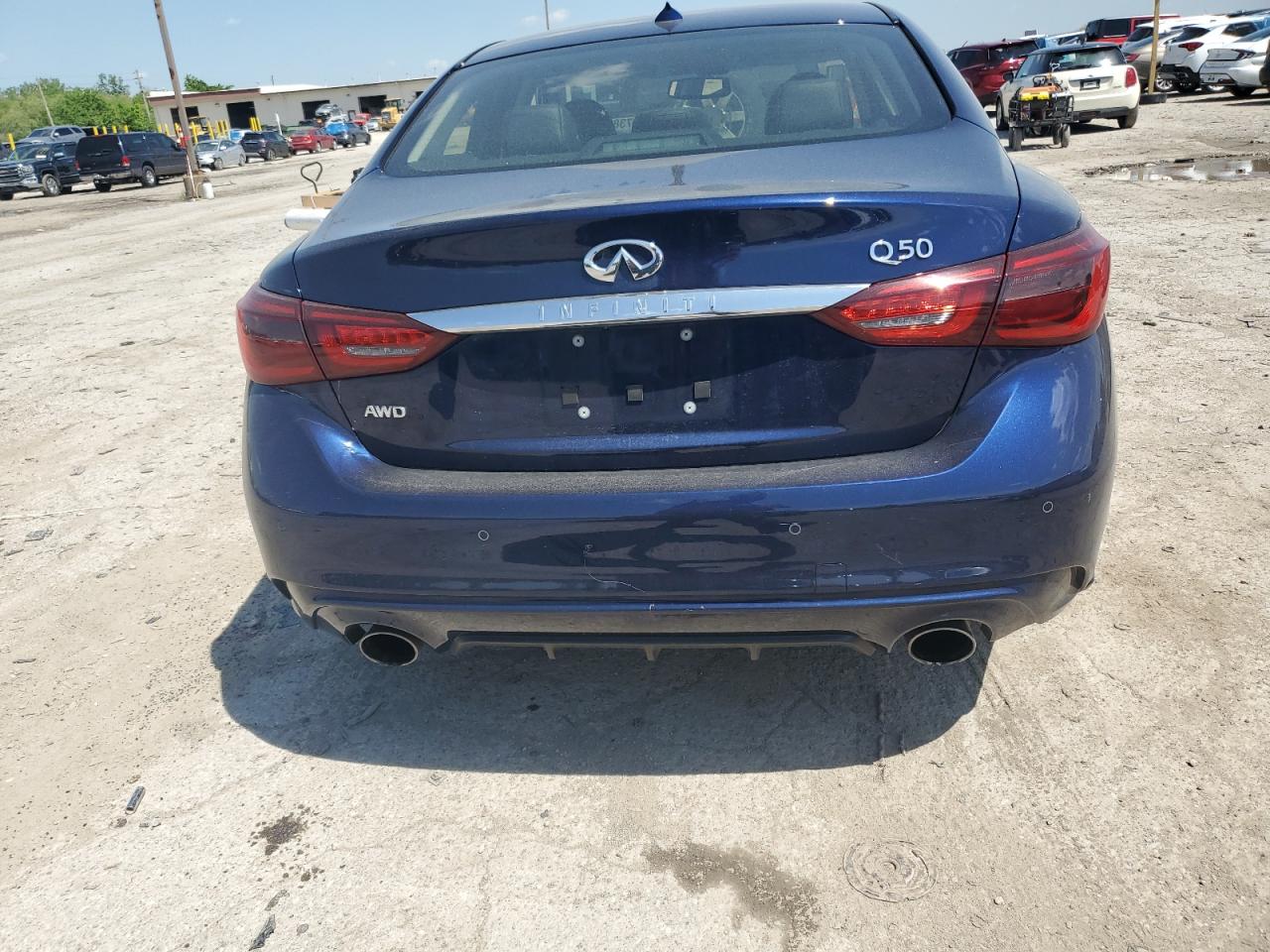 2021 Infiniti Q50 Luxe VIN: JN1EV7BR7MM755031 Lot: 57383075