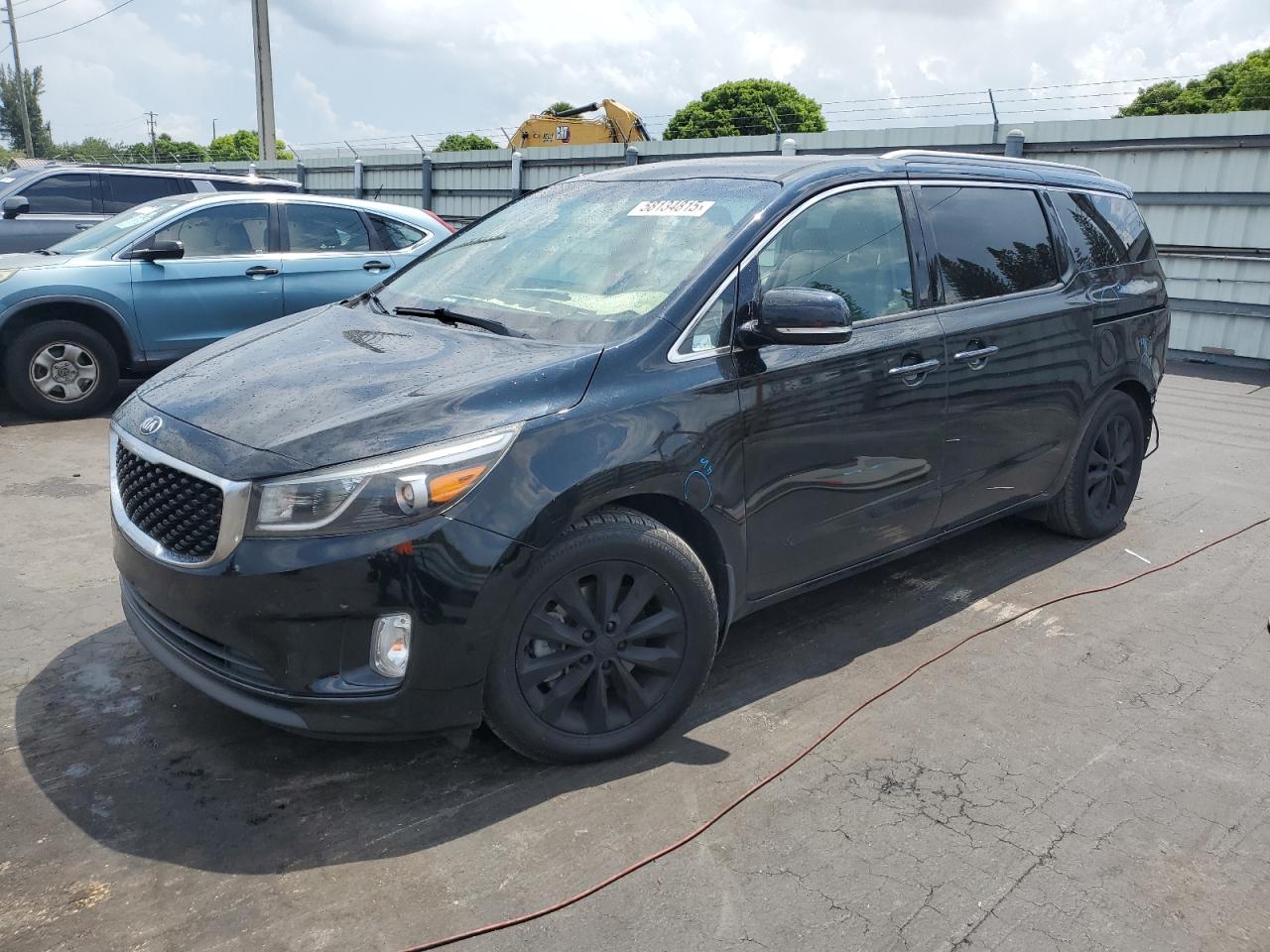 2017 Kia Sedona Ex na sprzedaż w Miami, FL - Side