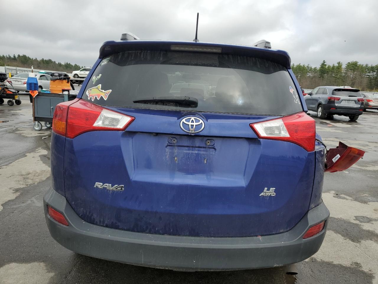 2015 Toyota Rav4 Le VIN: 2T3BFREVXFW349302 Lot: 55672415