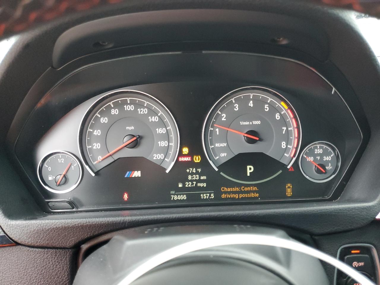 2017 BMW M4 VIN: WBS3U9C58HP970719 Lot: 56536075