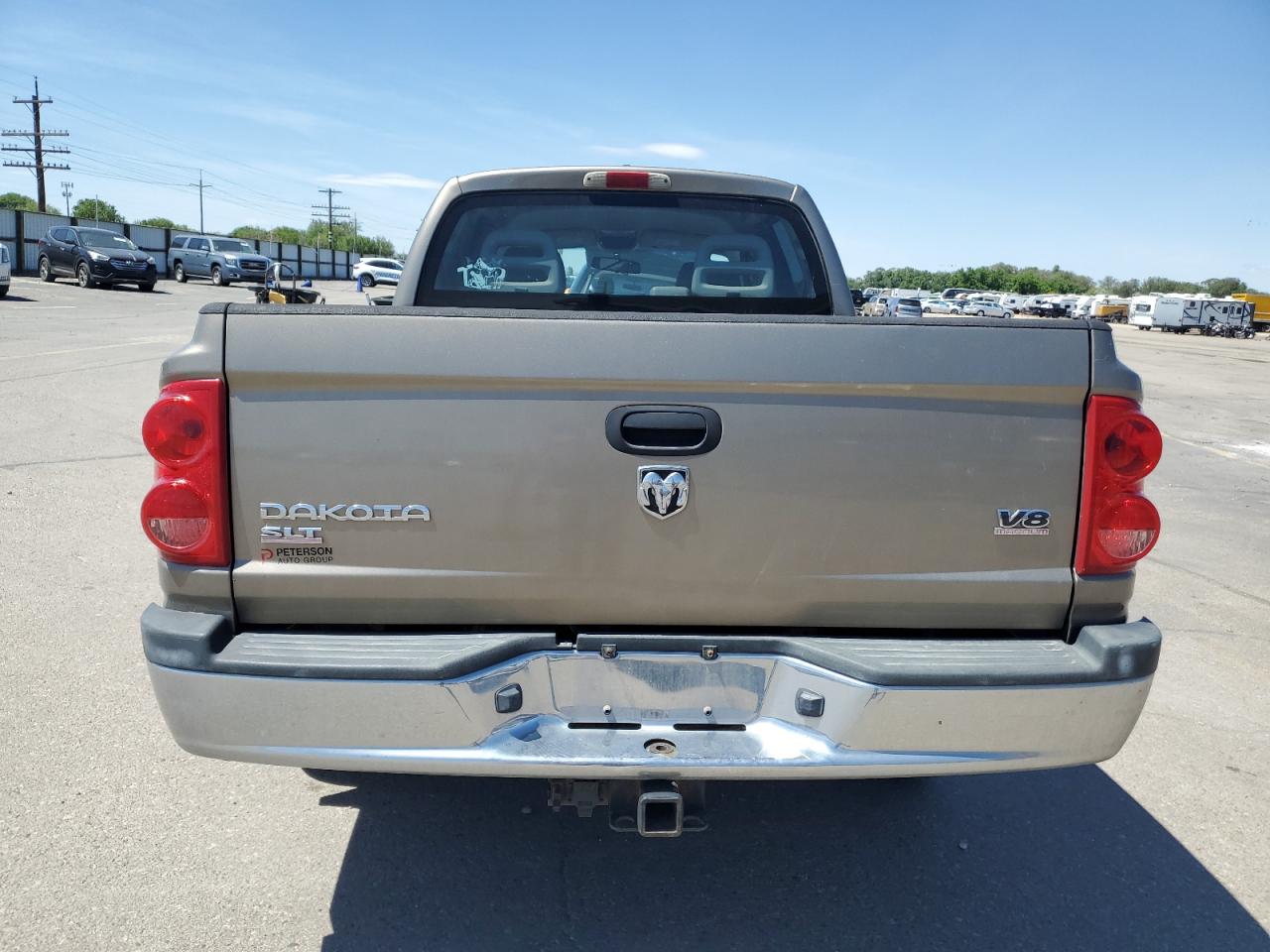 2006 Dodge Dakota Quad Slt VIN: 1D7HW48NX6S709353 Lot: 57253435