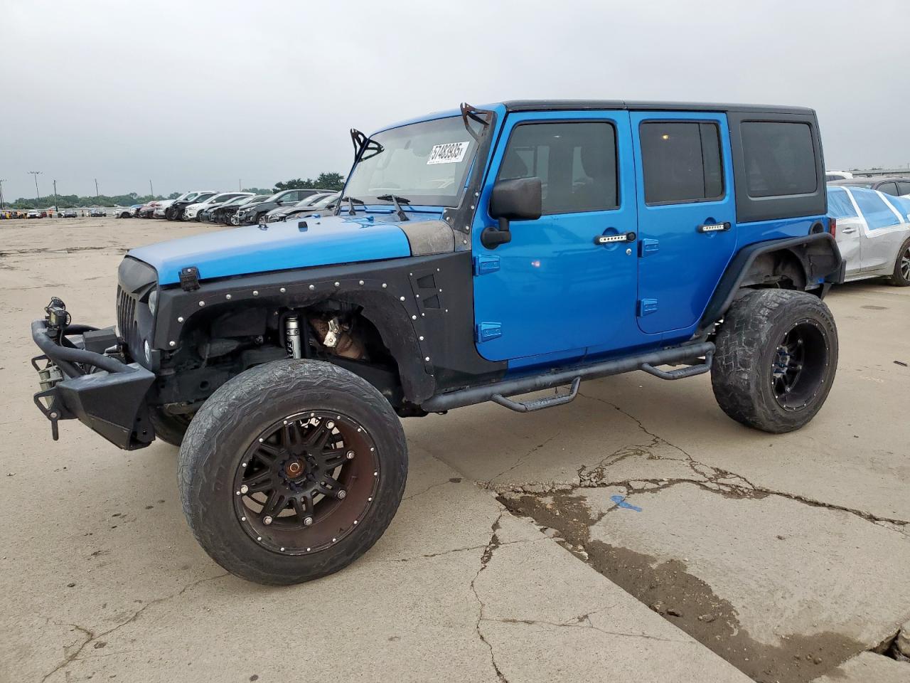 2015 Jeep Wrangler Unlimited Sport იყიდება Wilmer-ში, TX - Minor Dent/Scratches
