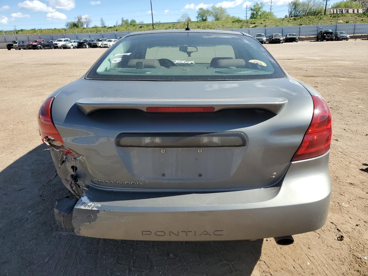 2008 Pontiac Grand Prix VIN: 2G2WP582281156151 Lot: 57434095