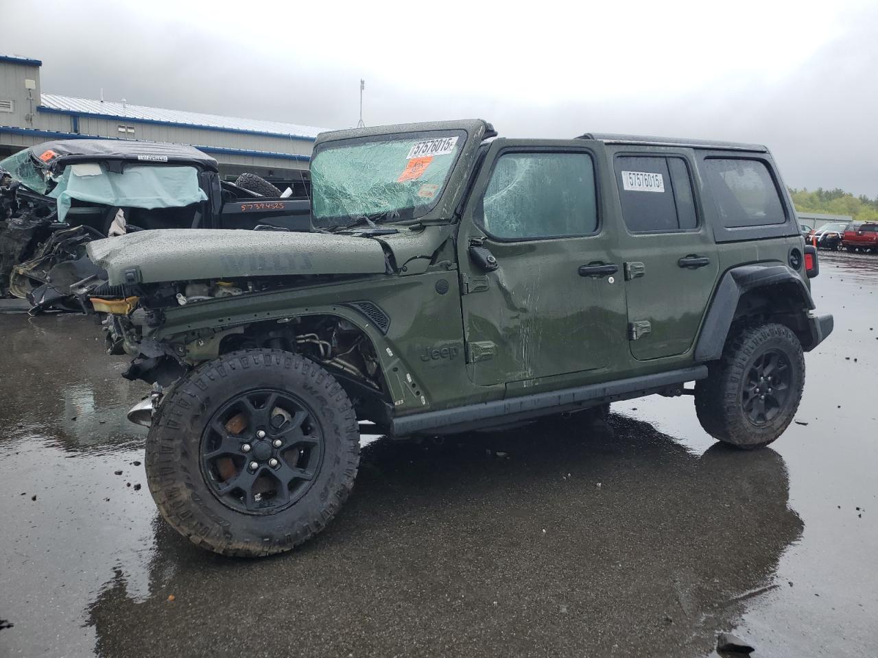 2021 Jeep Wrangler Unlimited Sport zu verkaufen in Windham, ME - All Over