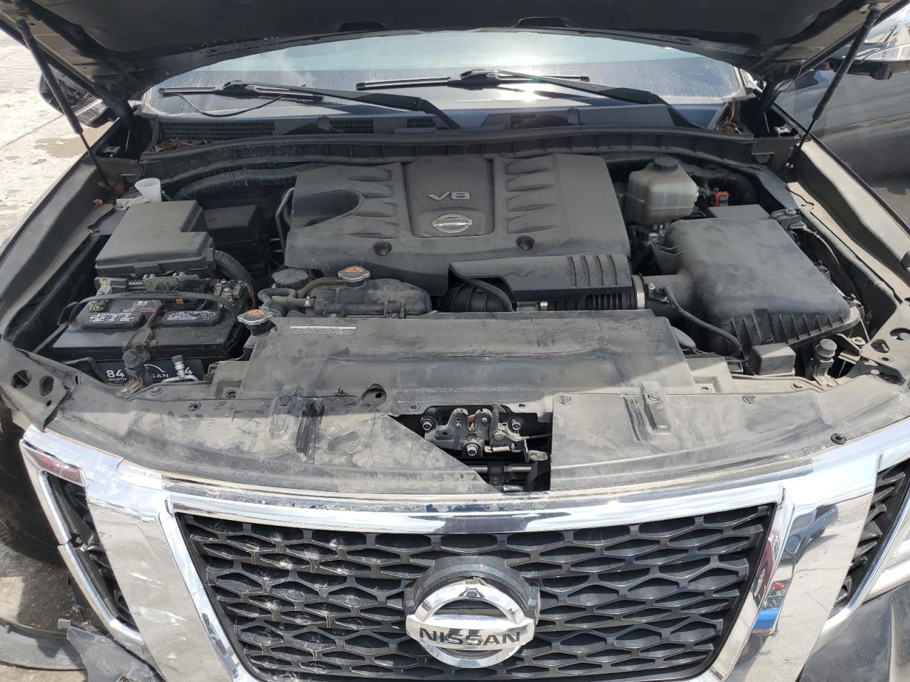 2019 Nissan Armada Platinum VIN: JN8AY2NE1K9758882 Lot: 57043025