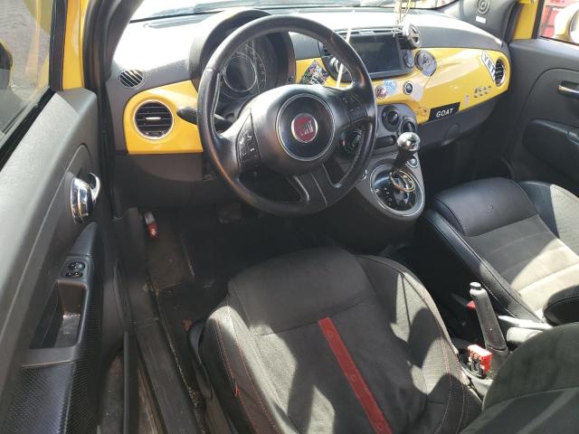Hatchbacks FIAT 500 2012 Żółty