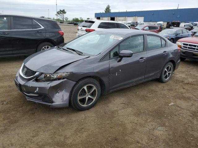  HONDA CIVIC 2015 Gray