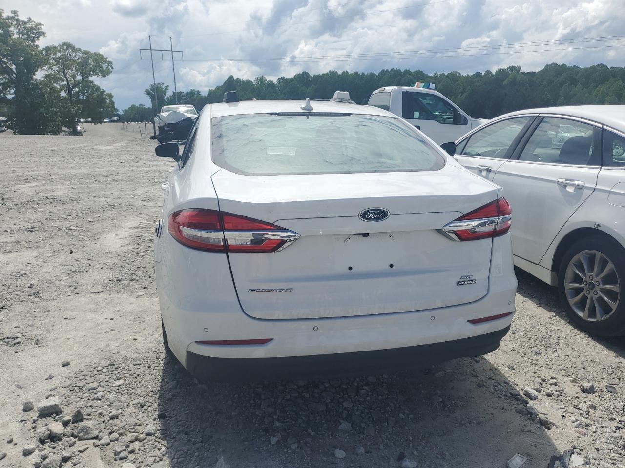 2020 Ford Fusion Se VIN: 3FA6P0LU4LR119071 Lot: 54030365