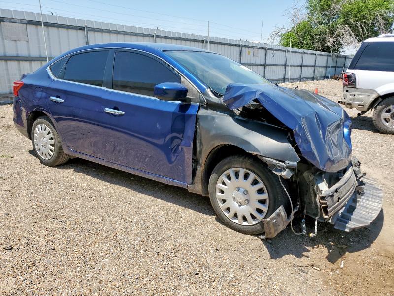  NISSAN SENTRA 2018 Синий