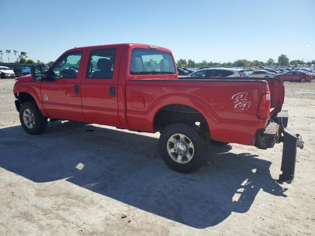 Pickups FORD F350 2015 Czerwony