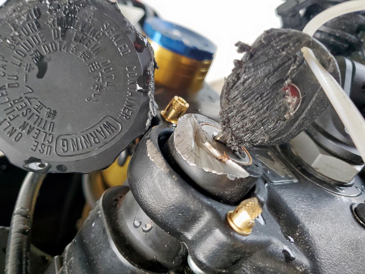 2022 Honda Cbr600 Rr VIN: JH2PC40J6NK800309 Lot: 59125655