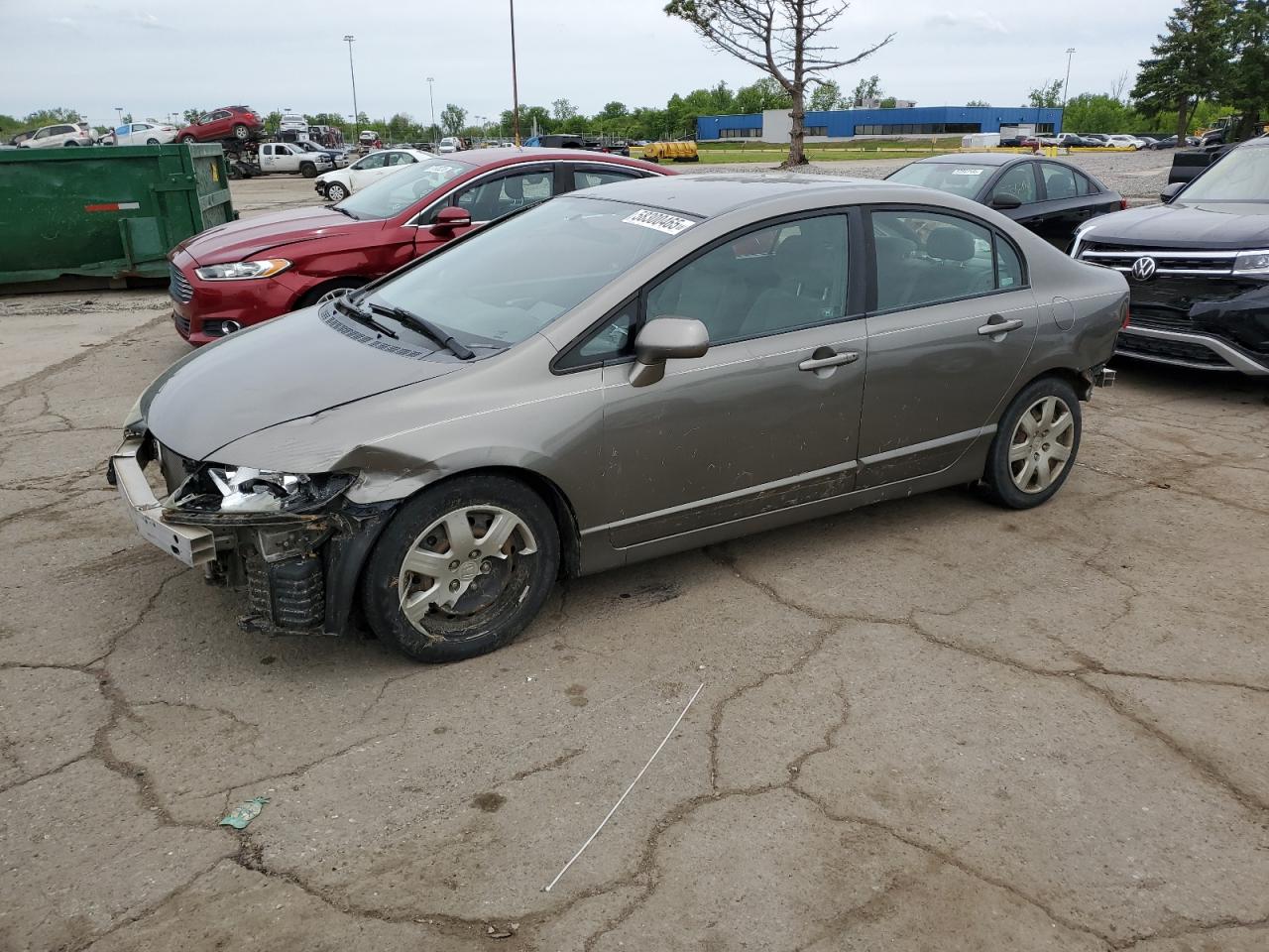 2007 Honda Civic Lx for Sale in Woodhaven, MI - Front End