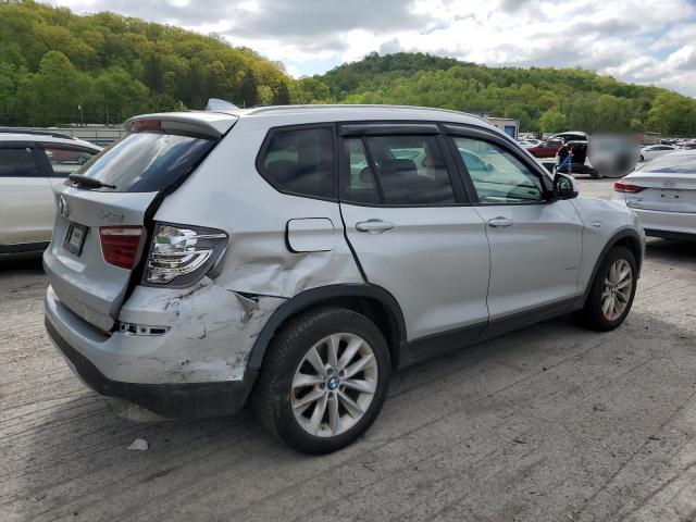  BMW X3 2017 Srebrny